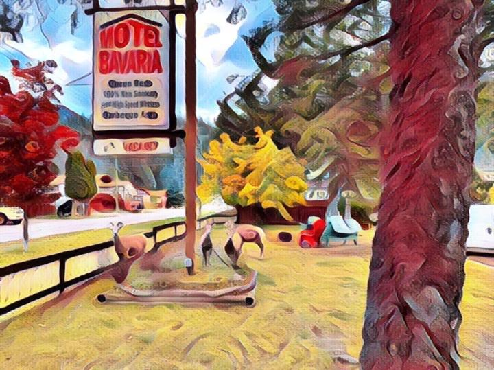 Motel Bavaria Radium Hot Springs Exteriör bild